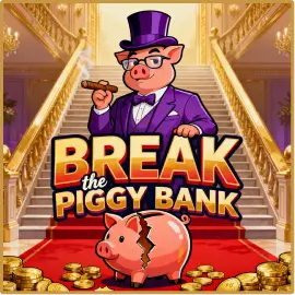 break piggy bank