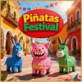pinatas festival